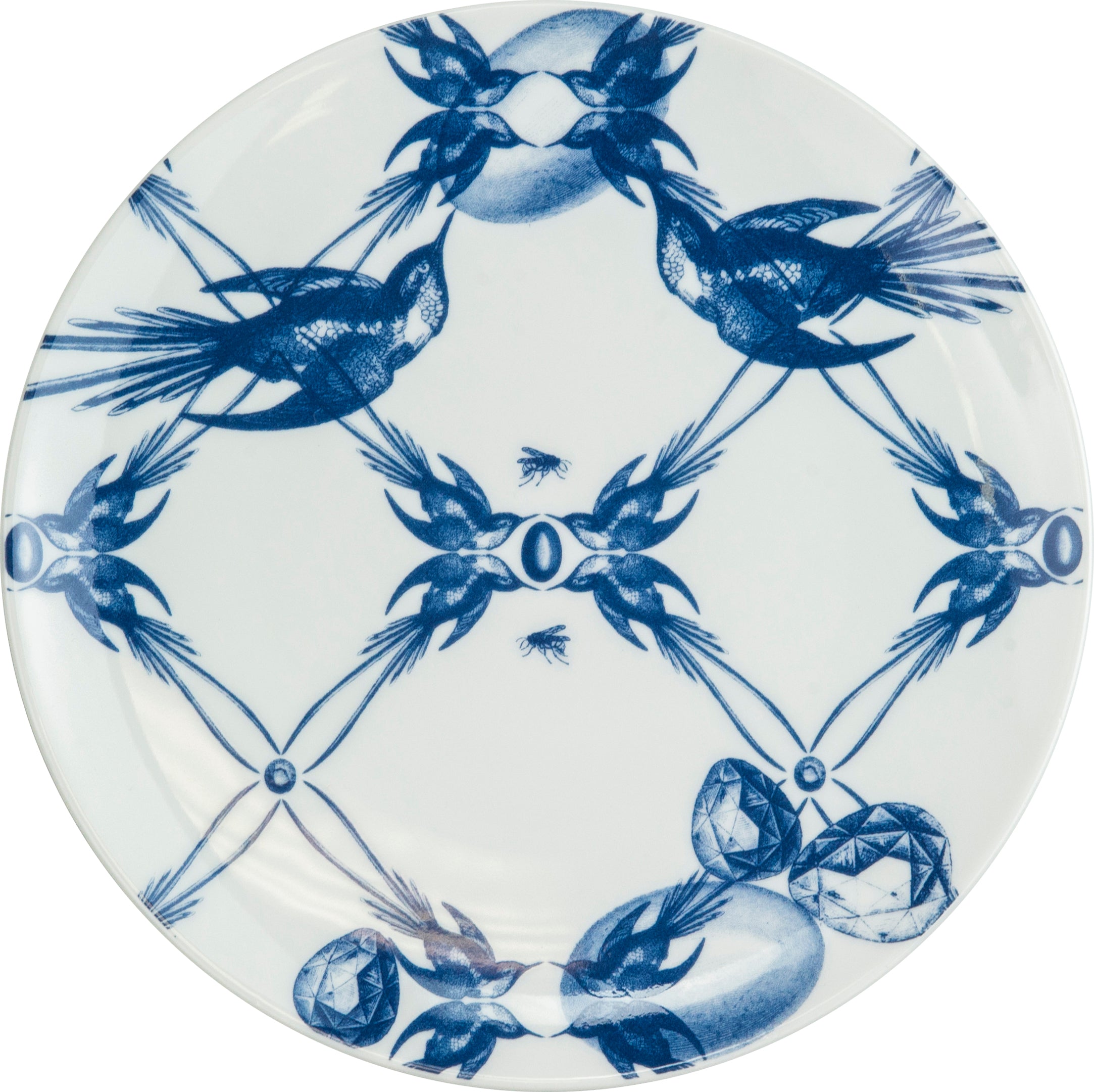 Birds and Bees Salad/Dessert Plate, Egg