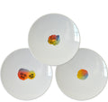 Rainbow Floral Small Plate Set