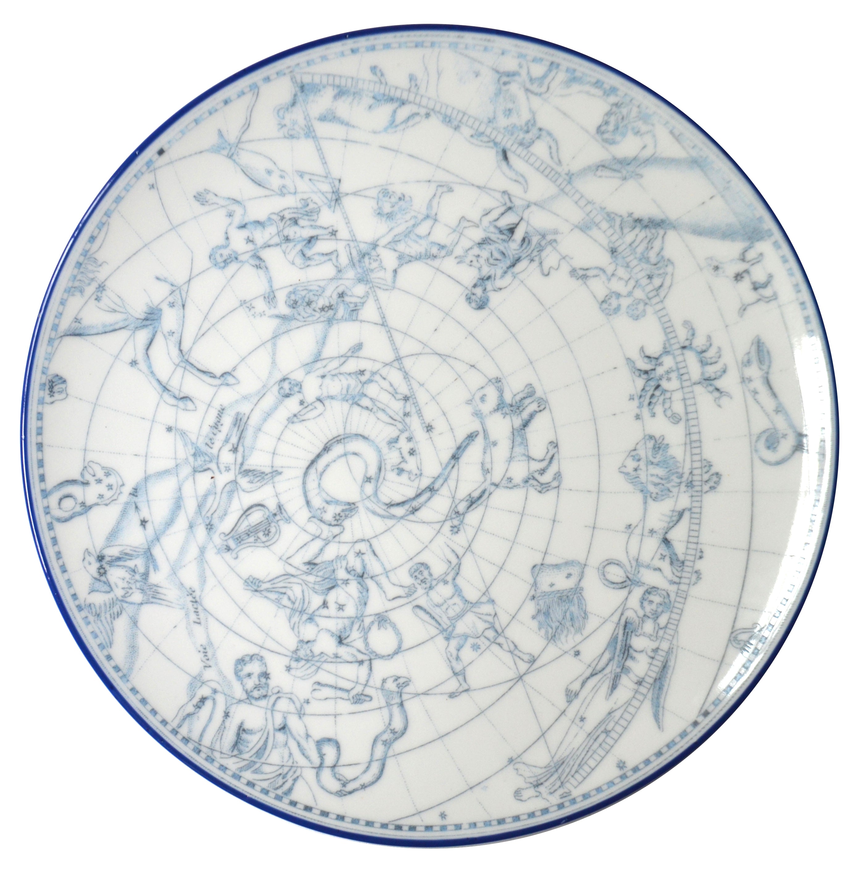 Heavens Small Plate, Cobalt