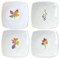 Rainbow Herbal Small Plate Set