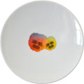 Rainbow Floral Small Plate, Pansy