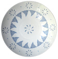 Sunburst Large Porcelain Coupe Serving Bowl